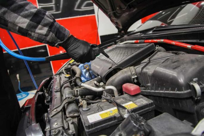 Обработка подкапотного пространства